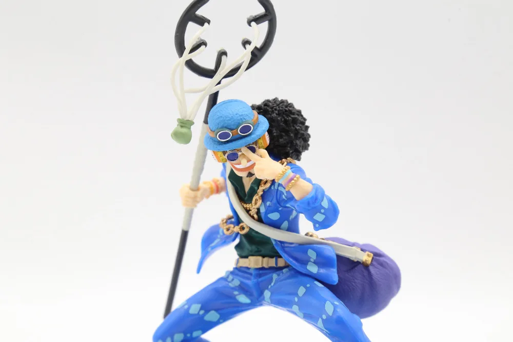 Экшн фигурка из ПВХ Аниме One Piece 20 лет нами Луффи Брук сандзи Робин чопер синяя