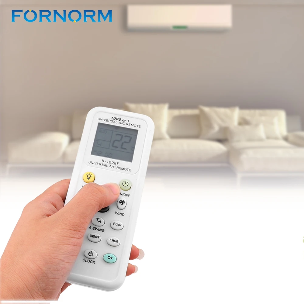 Fornorm Универсальный Дистанционное управление k-1028e A/C цифровой ЖК-дисплей