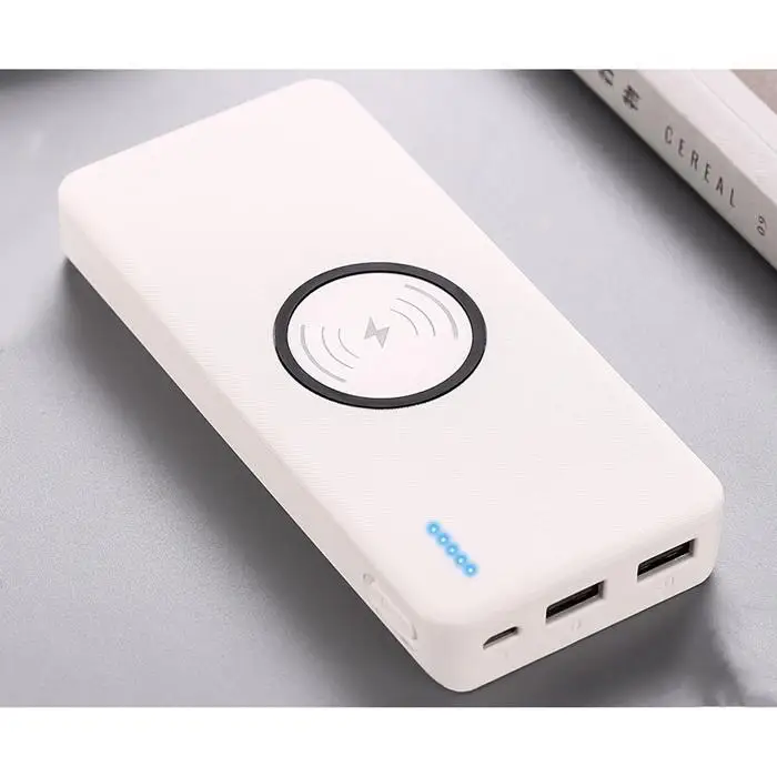 Портативный внешний аккумулятор 20000 мАч для Xiaomi iPhone Samsung Huawei с двойным выходом USB