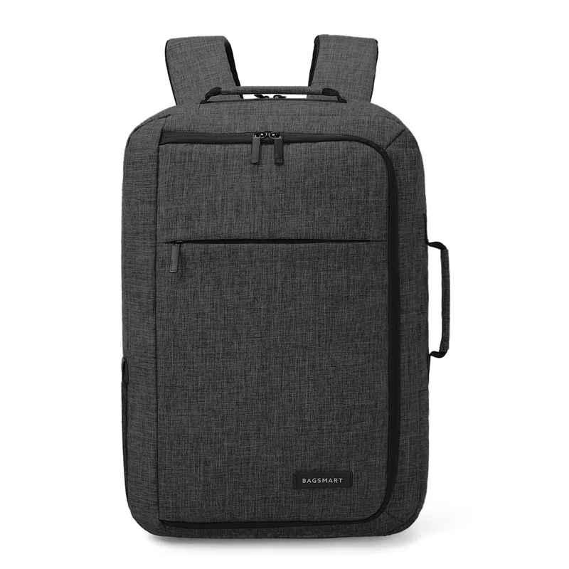 Рюкзак для ноутбука, 15,6 дюймов, многофункциональный, Bolsa, для путешествий, бизнес-сумки, Mochila, для ноутбука, рюкзак, школьная сумка - Цвет: Black
