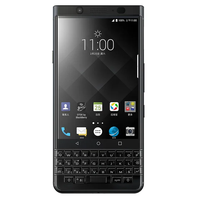 Черный Разблокированный мобильный телефон BlackBerry Keyone 4,5 дюйма, 3 ГБ ОЗУ, 32 Гб ПЗУ, Камера 8,0 МП, 1080 P, 4G, Wifi, Восьмиядерный мобильный телефон - Цвет: Черный