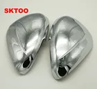 Автомобильный Стайлинг SKTOO, подходит для Peugeot 301 308 408 508 2008 3008 308S, боковое зеркало, хромированная крышка, крышка заднего вида, аксессуары