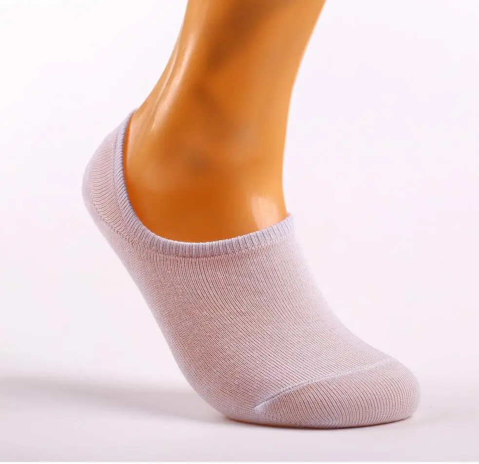 20Pair=40pcs Fashion Women Men Loafer Boat Non-Slip Invisible No Show Nonslip Liner Low Cut Soft Breathable Cotton Short Socks