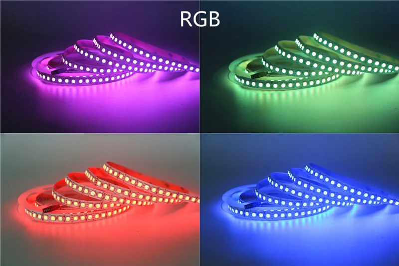 Гибкая СВЕТОДИОДНАЯ лента SMD 5050 5 м/рулон 60 светодиодов/м 5054 12 В|Светодиодные