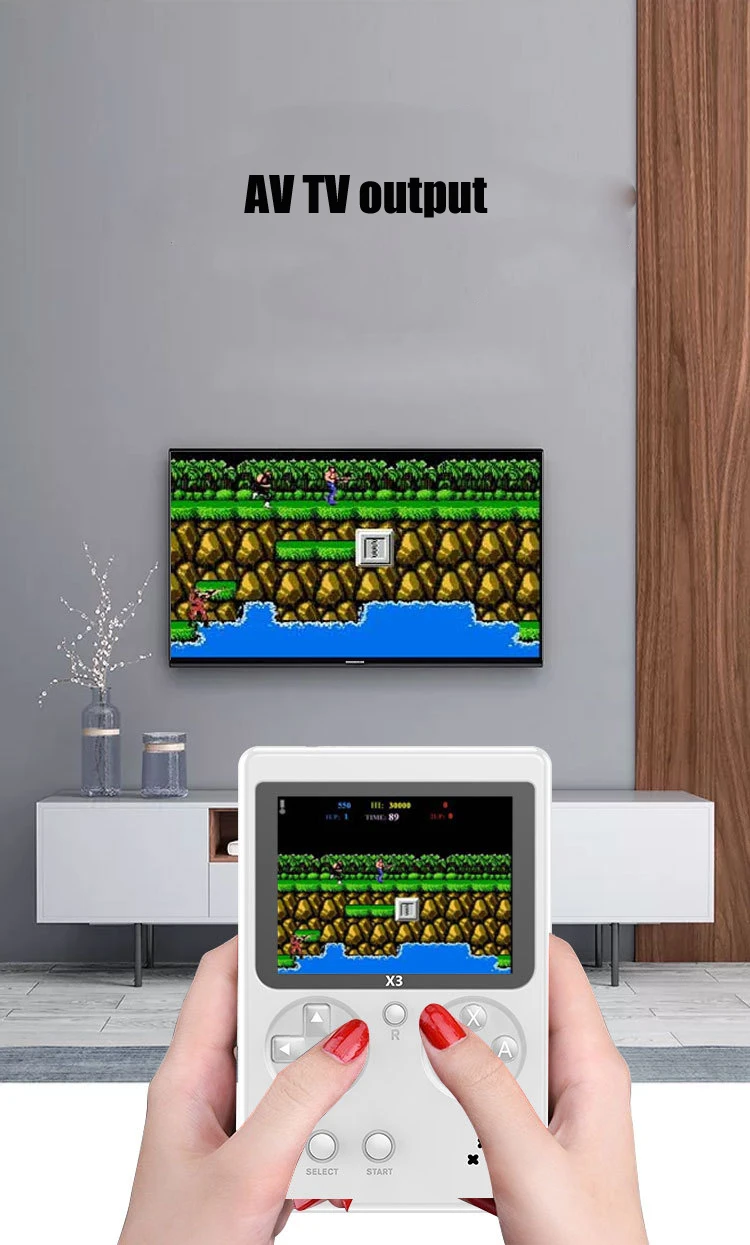 Портативная игровая консоль мини для FC Ностальгический детский игровой автомат тетрис ручной FC Ретро лучший подарок