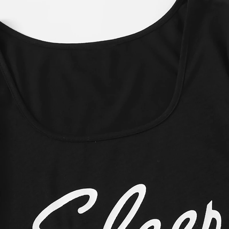 Dotfashion футболка со слоганом и принтом сердца, шорты на завязках на талии, пижамный комплект, летние пижамы для женщин, повседневная одежда для сна с коротким рукавом