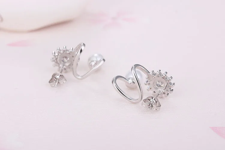 Продажа жемчужные серьги-гвоздики в Корейском стиле с просверленными ушными