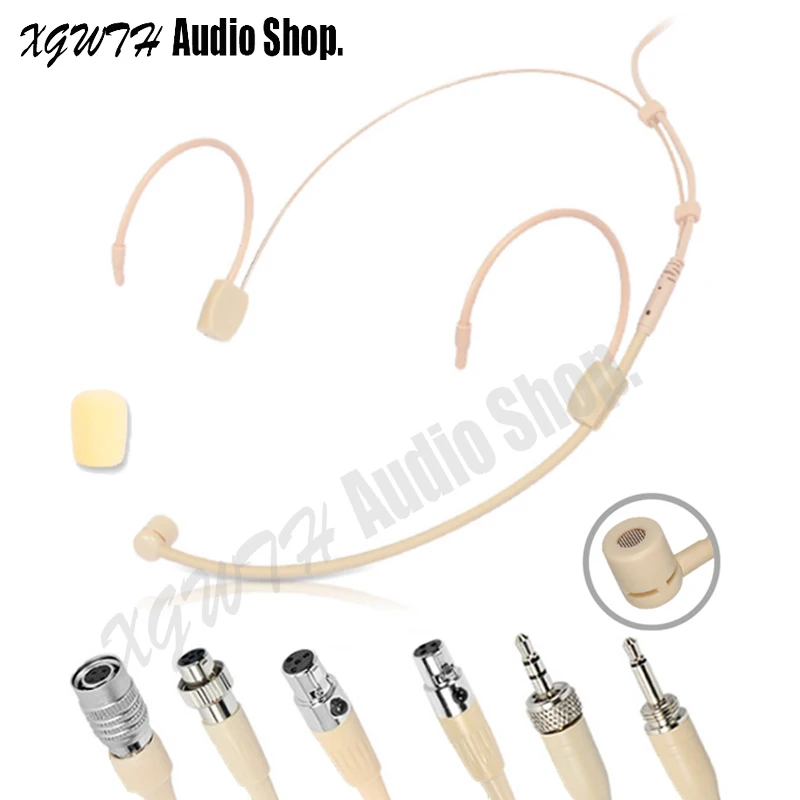 Профессиональная подвесная гарнитура головной динамический микрофон для