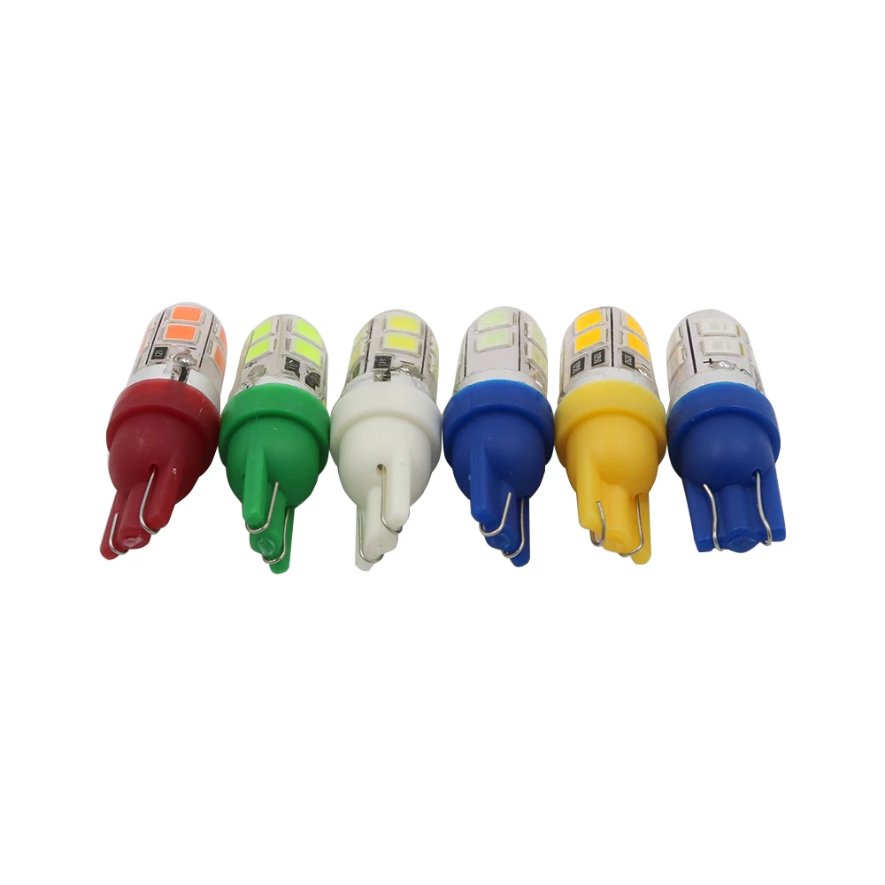 Y 50X T10 силиконовая W5W Светодиодная Лампа 194 9smd новая 2835 автомобильная светодиодная