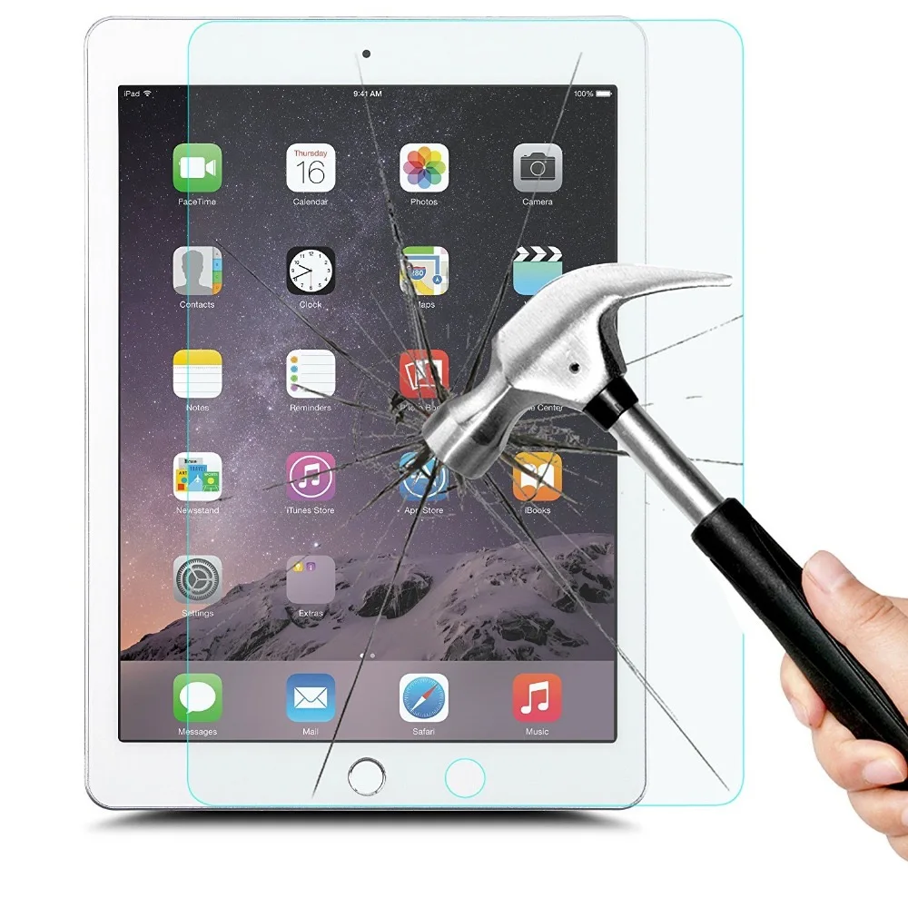 2 шт. полная защита экрана закаленное стекло для IPad Pro 10 5 дюймов Защитная пленка 2017