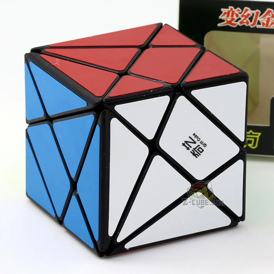 QiYi KingKong(Black) Магический куб головоломка QiYi 3x3x3 Axis cube KingKong JinGang Профессиональный Супер Скоростной куб обучающий твист мудрые игрушки подарок для игры z - Цвет: QiYi KingKong(Black)