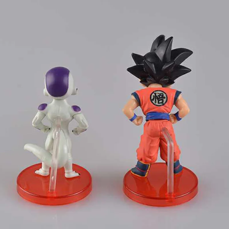 Dragon Ball Z 2 pz/Набор мини фигурка Сон Гоку против. морозильная камера figura Giocattolo del PVC