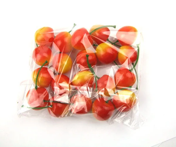 

10PC/Lot Artificial Fruits Simulation Cherry Simulation Fruit Shooting Prop Fake Fruit Decoration Fruit Shop Decoration