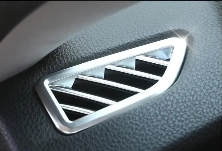 Для Alfa Romeo Stelvio 2017 автомобильный Стайлинг ABS Хромированная панель