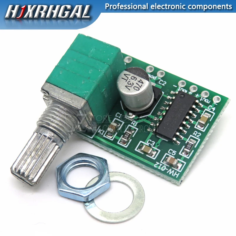 5 шт. мини PAM8403 DC В 2 канала USB цифровой аудио усилитель плата модуль 2*3 Вт регулятор
