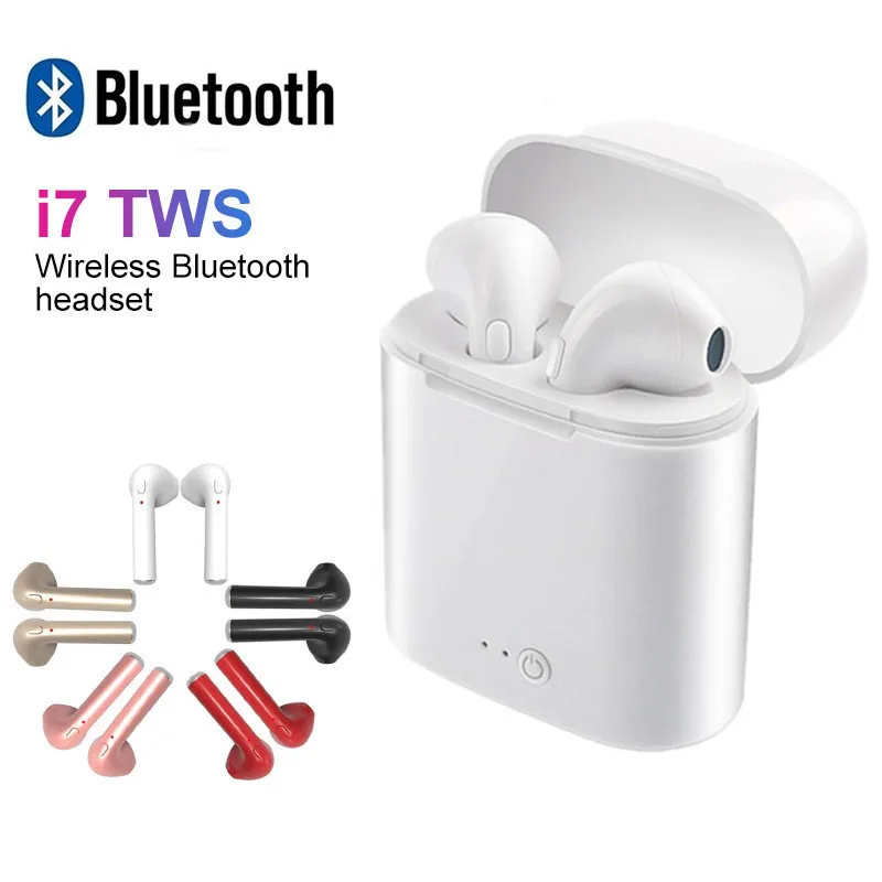 Заводская распродажа качественные I7s Tws беспроводные Bluetooth наушники стерео