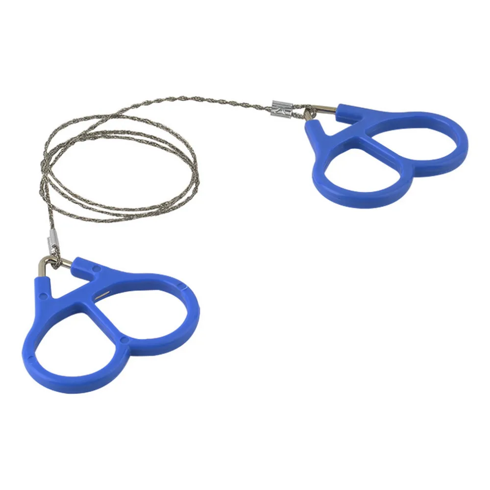 

Emergency Survival Gear Outdoor Plastic Steel Wire Saw Ring Scroll Travel Camping Hiking Hunting Climbing Survival Tool 2017 Top