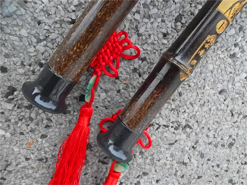 Натуральная фиолетовая бамбуковая Вертикальная флейта для игры Bawu F/G ключ флуута