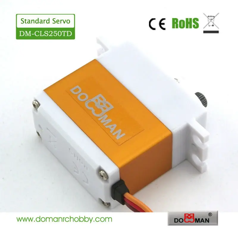 4 шт./лот DM CLS250TD титановый передаточный механизм Coreless 25кг с высоким крутящим
