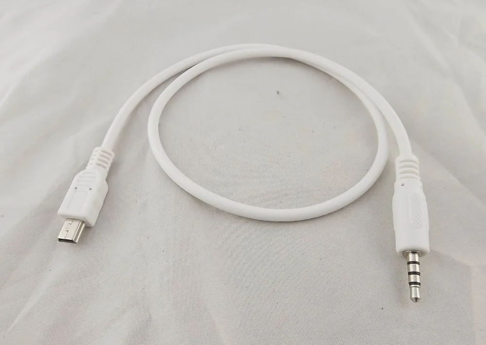 1 шт. 3 5 мм стерео штекер к Мини USB контактный Штекерный адаптер преобразователь