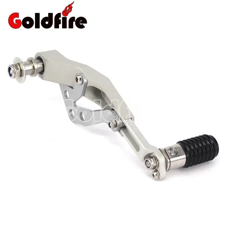 Алюминиевый Регулируемый складной рычаг переключения передач для мотоцикла с