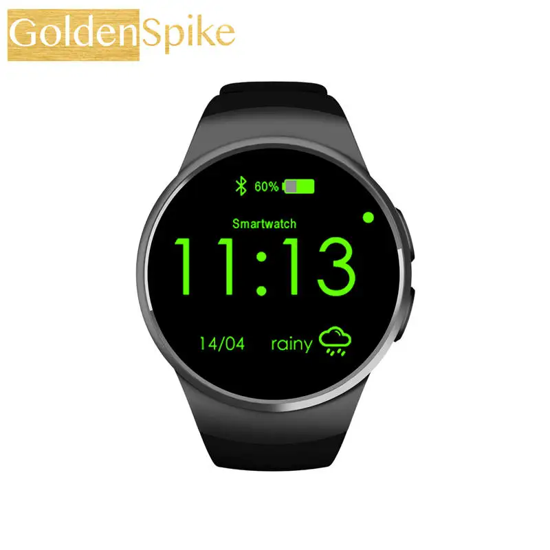 KingWear KW18 Смарт часы телефон Поддержка 2G SIM/32G SD карта монитор сердечного ритма для