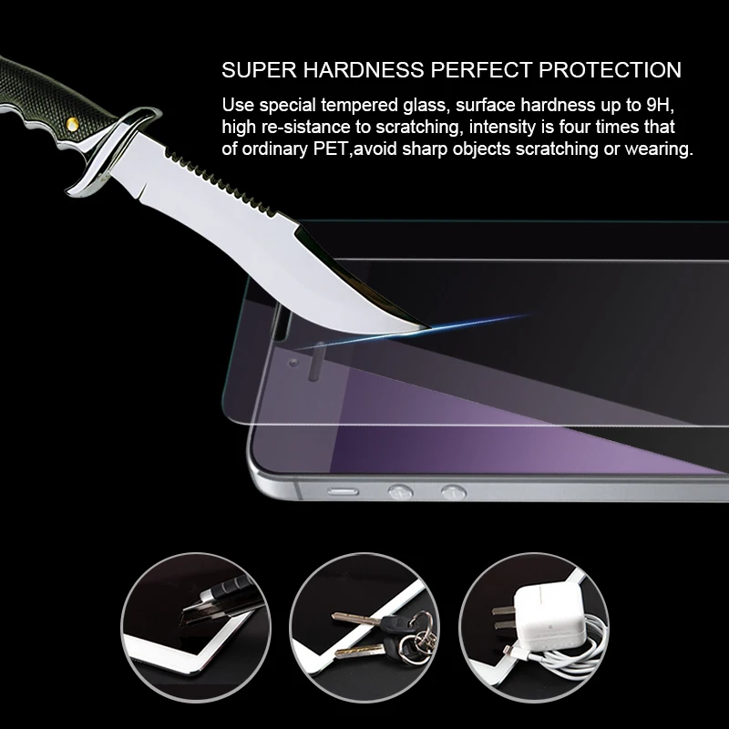 ARTISOME закаленное стекло для iPhone 5S 5 SE 5C экран протектор HD 9h анти синий свет защитная