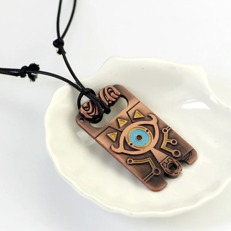 Игра Ювелирные изделия легенда о ожерелье шейха сланец кулон тотемная Веревка