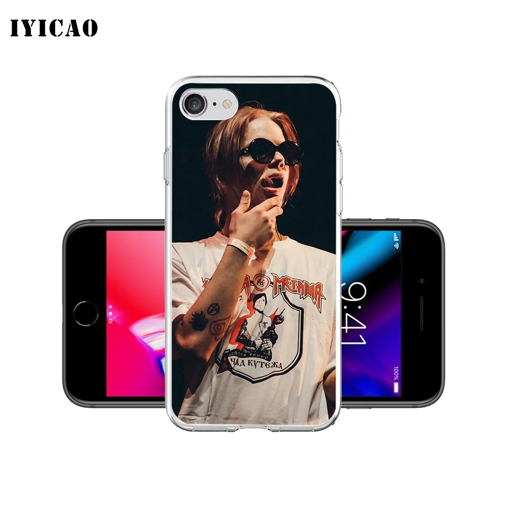 Мягкий силиконовый чехол IYICAO для iPhone X XR XS MAX 6 6s 7 8 Plus 5 SE ТПУ | Мобильные телефоны и