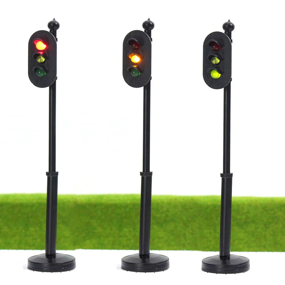 JTD325 5 шт. модель светофоры 1:32G шкала пересечения светодиодный пешеходного