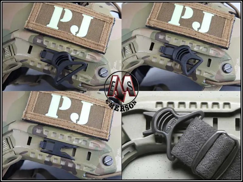 Кепки для шлема Emerson тактические аксессуары поворотные зажимы пластиковое