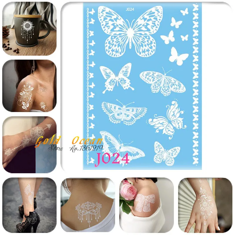 1 шт. наклейки бабочки с татуировкой из хны GJ024|sticker scrapbook|sticker lovestickers characters |