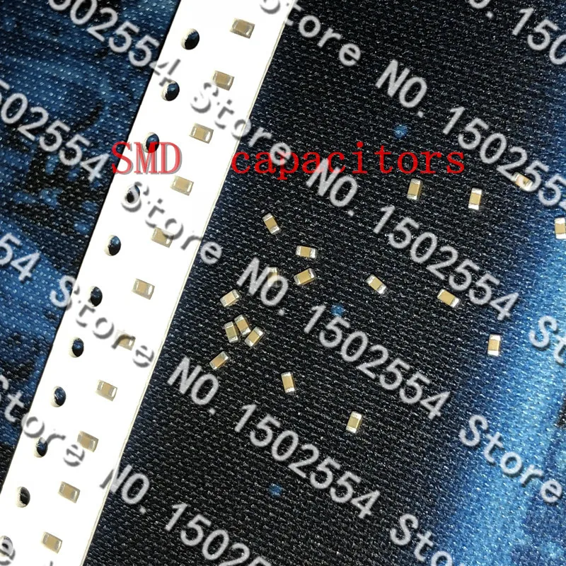 100 шт./лот SMD керамический конденсатор 0603 100PF 50 в 101J NPO 5% оригинальный