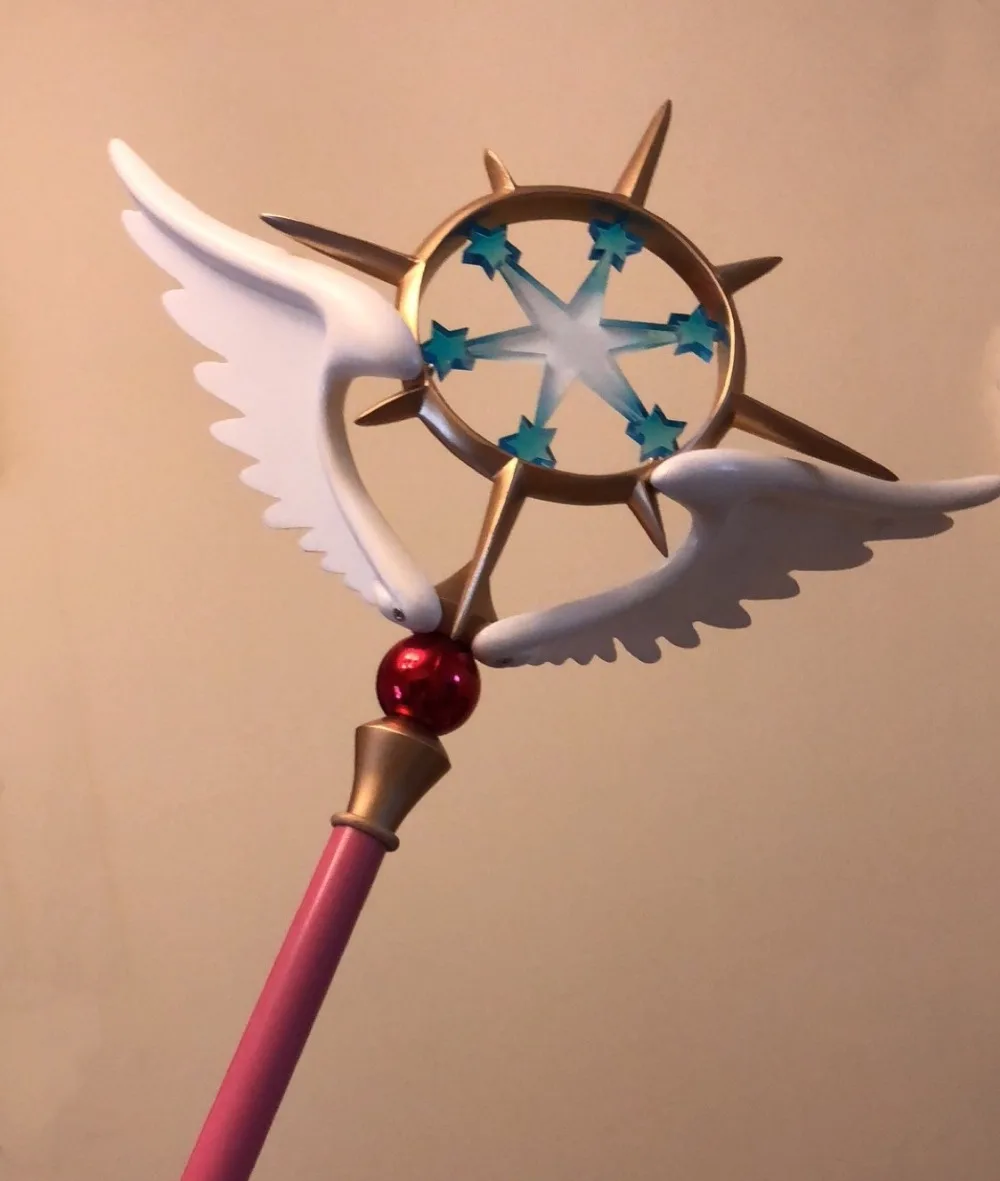 Новый Cardcaptor Сакура четкие карты Kinomoto Косплэй звезда мечта Stick Волшебная палочка