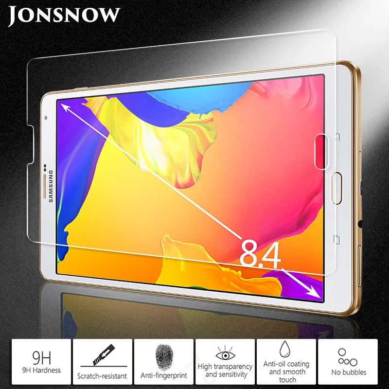 С уровнем твердости 9 H закаленное Стекло для Samsung Galaxy Tab S/T700/T705/8 4 дюймов защищают