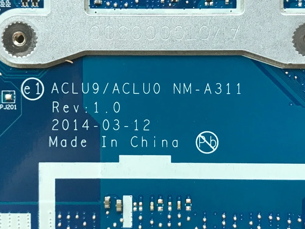 Стильная материнская плата для ноутбука Lenovo G50-30 ACLU9/ACLU0 NM-A311 SR1W2 N3530 DDR3 100% полностью