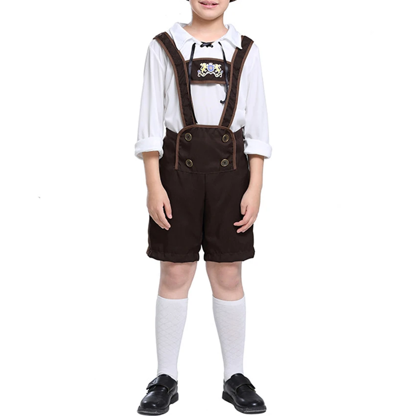 Beer Festival Kid's Halloween Party Cosplay Costume Playing Stage Role School Activity | Тематическая одежда и