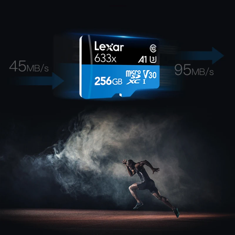 Карта Micro SD Lexar 512 ГБ карта памяти TF 32 64 128 MicroSD Max 95 м/с Uitra C10 фонарик памяти|Карты