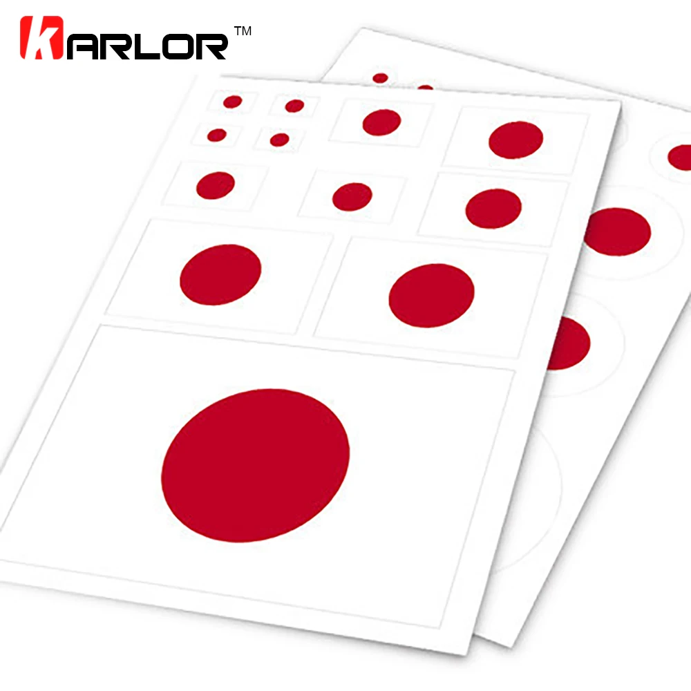 Набор стикеров японского флага JP Rising Sun для автомобиля и мотоцикла наклейка с