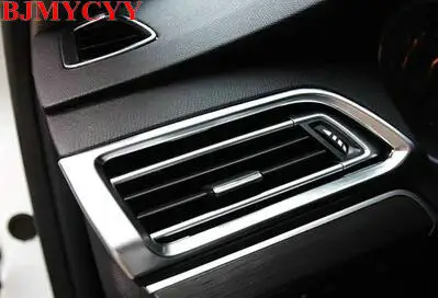 BJMYCYY крышка выхода кондиционера ABS plat для peugeot 308 хэтчбек второго поколения T9 SW заднего вида 5 дверей