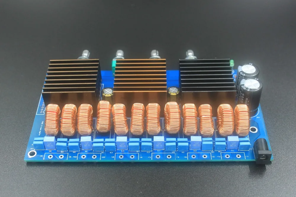 TDA7498E 6X100 W 6 канальный равных Плата усилителя мощности 5 1 усилителя|5.1 amplifier board|power