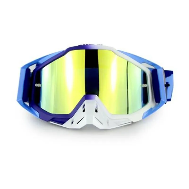 YH10-Blue White LY-100 бренд, оригинальная посылка, очки для мотокросса, ATV Casque, мотоциклетные очки, очки для гонок, мотоцикла, велоспорта, CS Gafas, солнцезащитные очки - Цвет: YH10-Blue White
