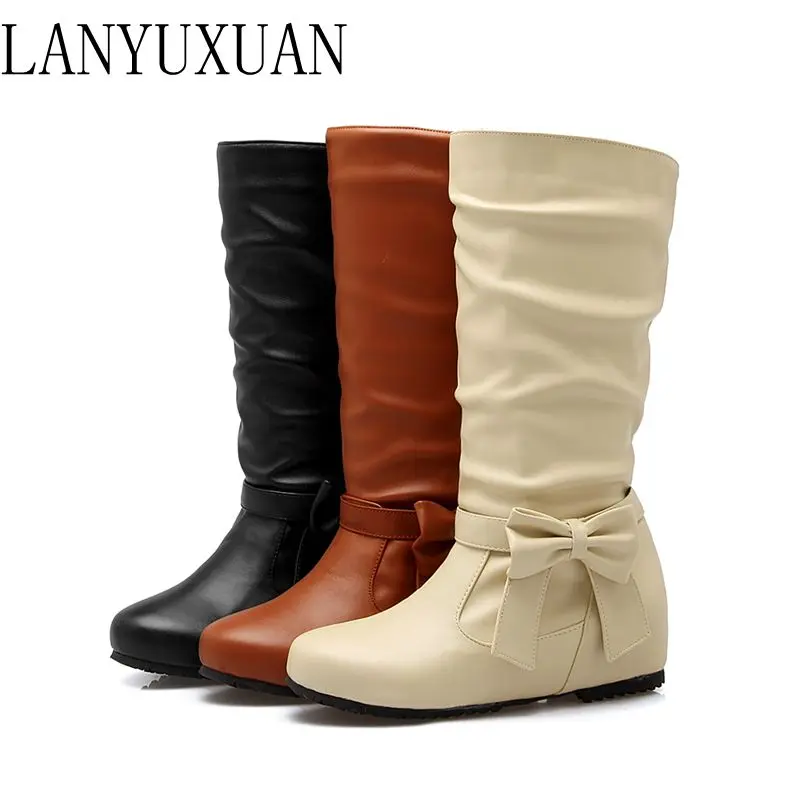 Большой размер стильные дамские сапоги до бедра femininas колена botas masculina zapatos mujer