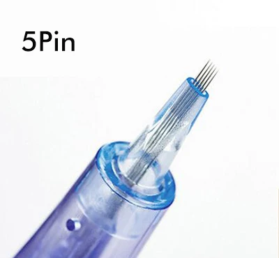 20 шт./лот, Dr Pen A6 1 3 5 7 9 12 36 42 шпильки нано иглы картридж для MYM электрический Дерма ручка авто микроиглы