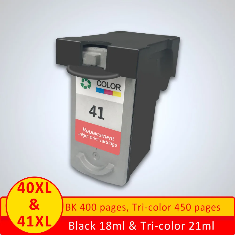 XiangYu заправка PG40 чернильный картридж Замена для Canon40 Canon41 Canon Pixma MP140 MP150 MP160