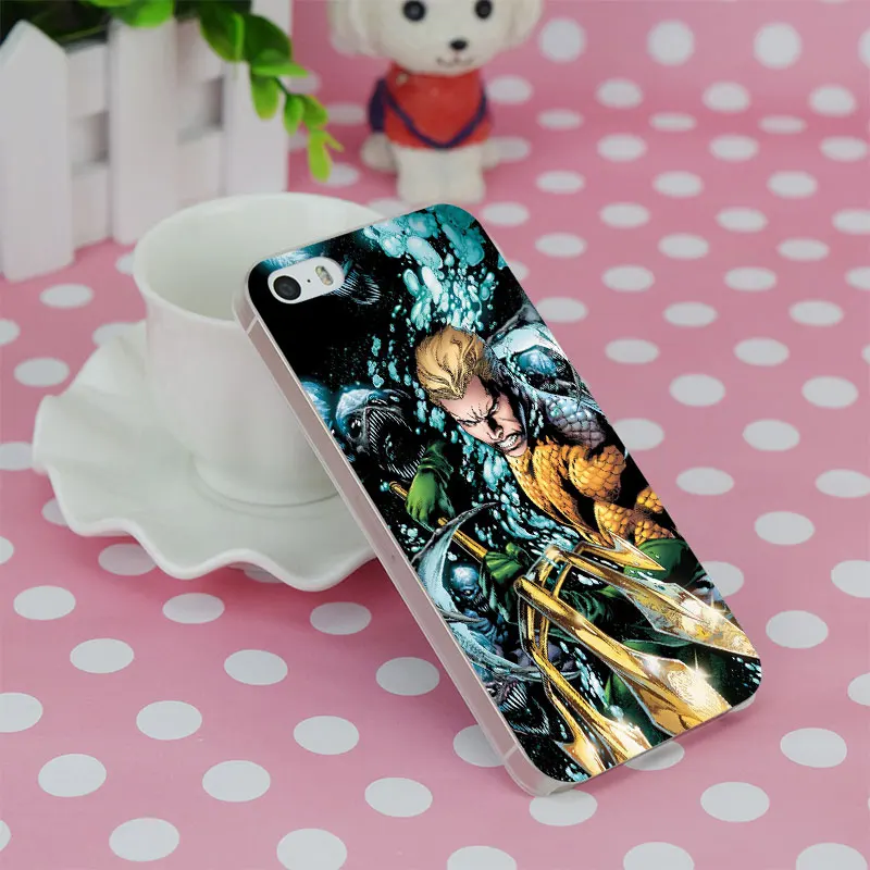 B0188 Aquaman Knife Transparent Hard Thin Case Cover For Apple iPhone 4 4S 5 5S SE 5C 6 6S 6Plus 6s Plus |