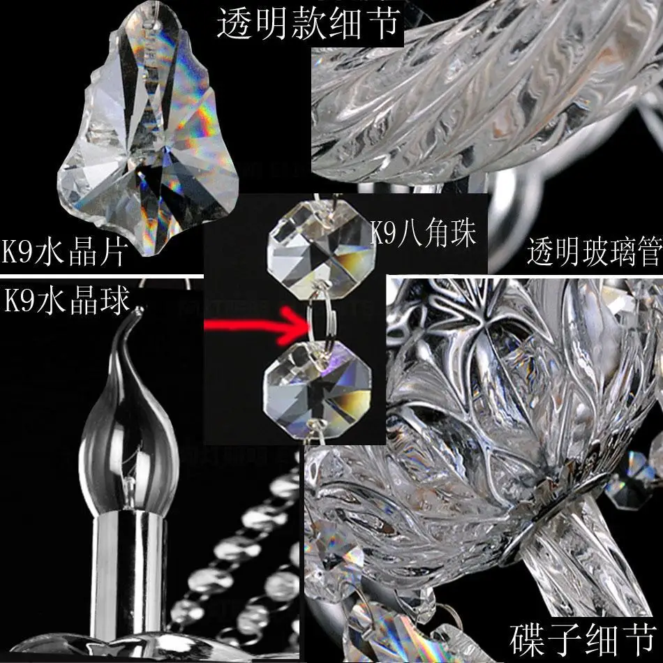 Роскошное настенное бра освещение в европейском стиле настенные светильники