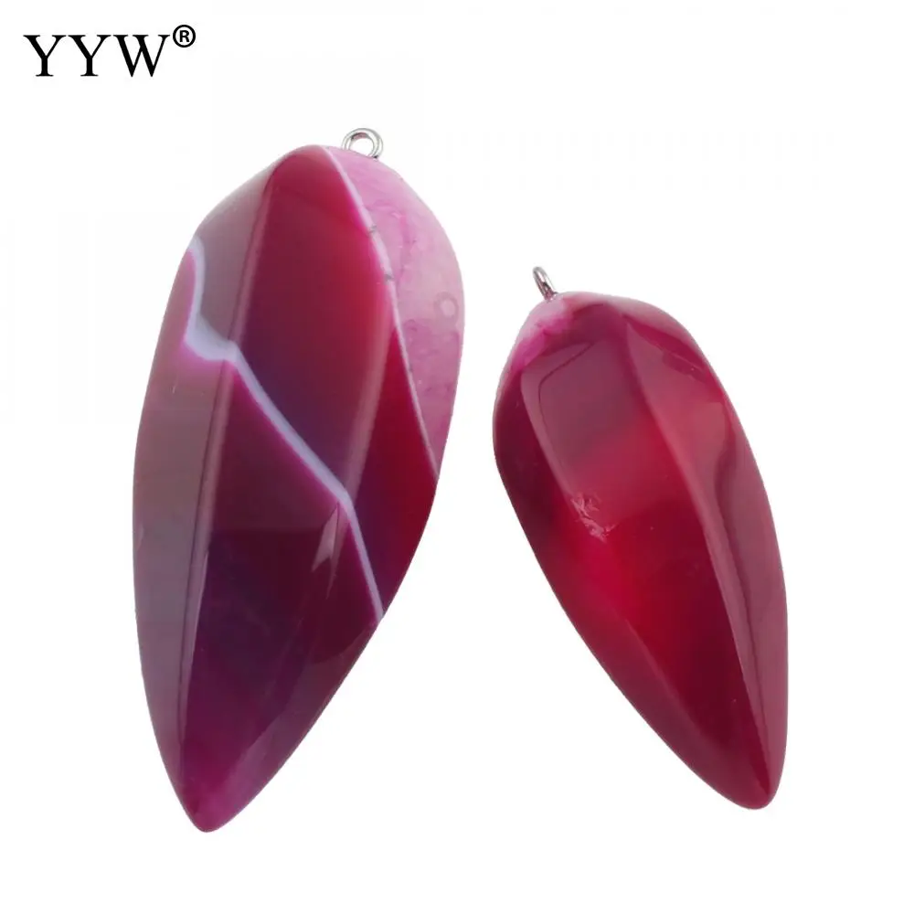 

2018 Natural Teardrop stone Pendants Pendulum Healing Crystal Chakra Reiki Beads random size for Women Men necklace Making