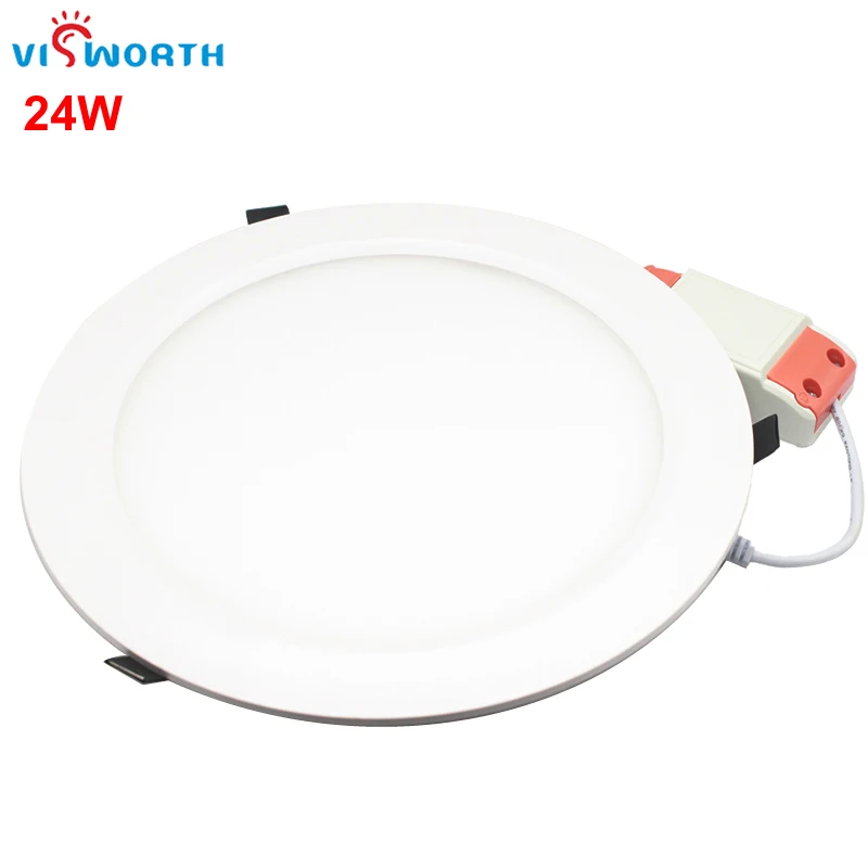 (2 шт./партия) 8-дюймовый тонкий круглый подвесной панельный светильник 220 В 230 240 в