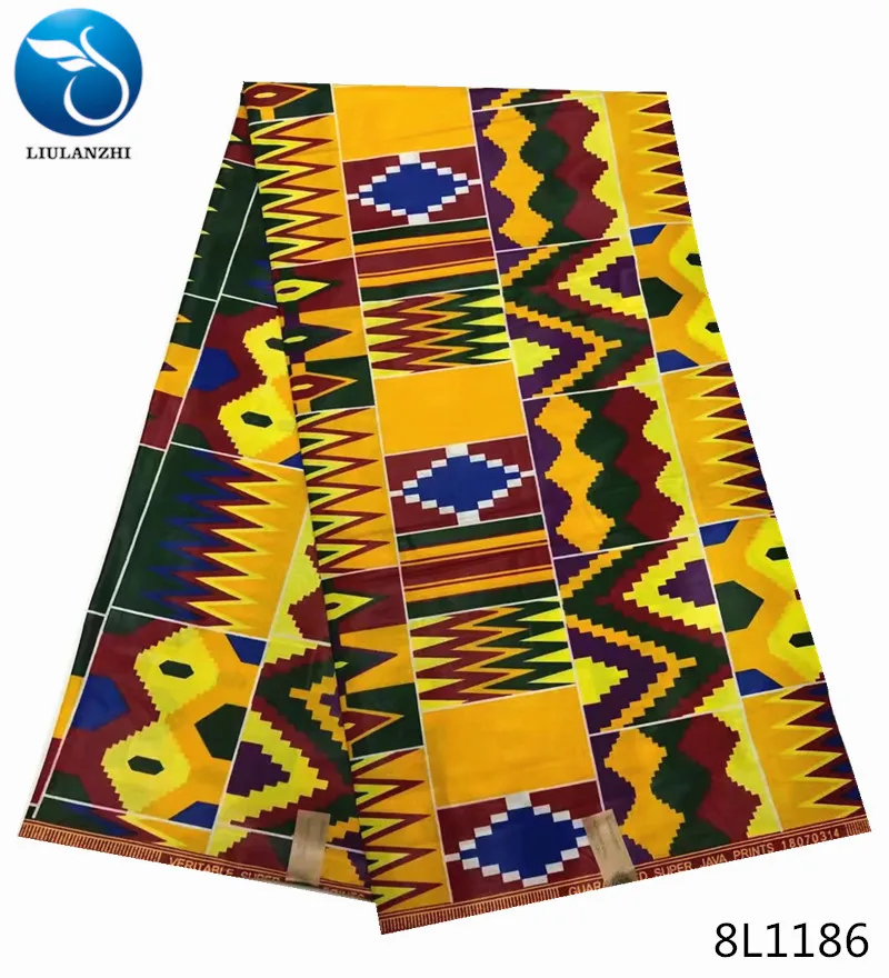 LIULANZHI african wax fabric 6 yards ankara new model printed cheap wholesales china 8L1186-1196 | Дом и сад
